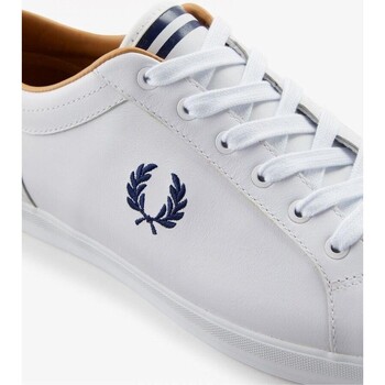Fred Perry B4330 BASELINE Hvid