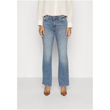 textil Dame Lige jeans Guess W3YA15 D52U0 Blå