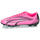 Sko Pige Fodboldstøvler Puma ULTRA PLAY FG/AG Jr Pink / Hvid