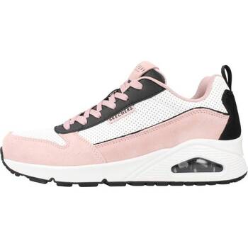 Sko Dame Sneakers Skechers UNO- TWO MUCH FUN Pink