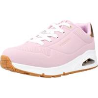 Sko Pige Lave sneakers Skechers UNO GEN1 Pink