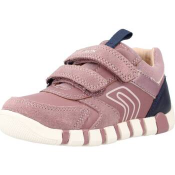 Sko Pige Lave sneakers Geox B IUPIDOO GIRL Pink