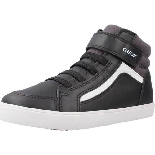 Sko Dreng Lave sneakers Geox J GISLI B. Sort
