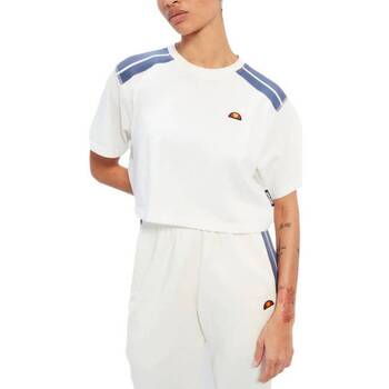 textil Dame Skjorter / Skjortebluser Ellesse IVA CROPPED T-SHIRT Hvid