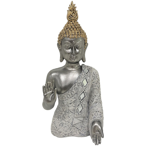 Indretning Små statuer og figurer Signes Grimalt Buddha Figur Sølv