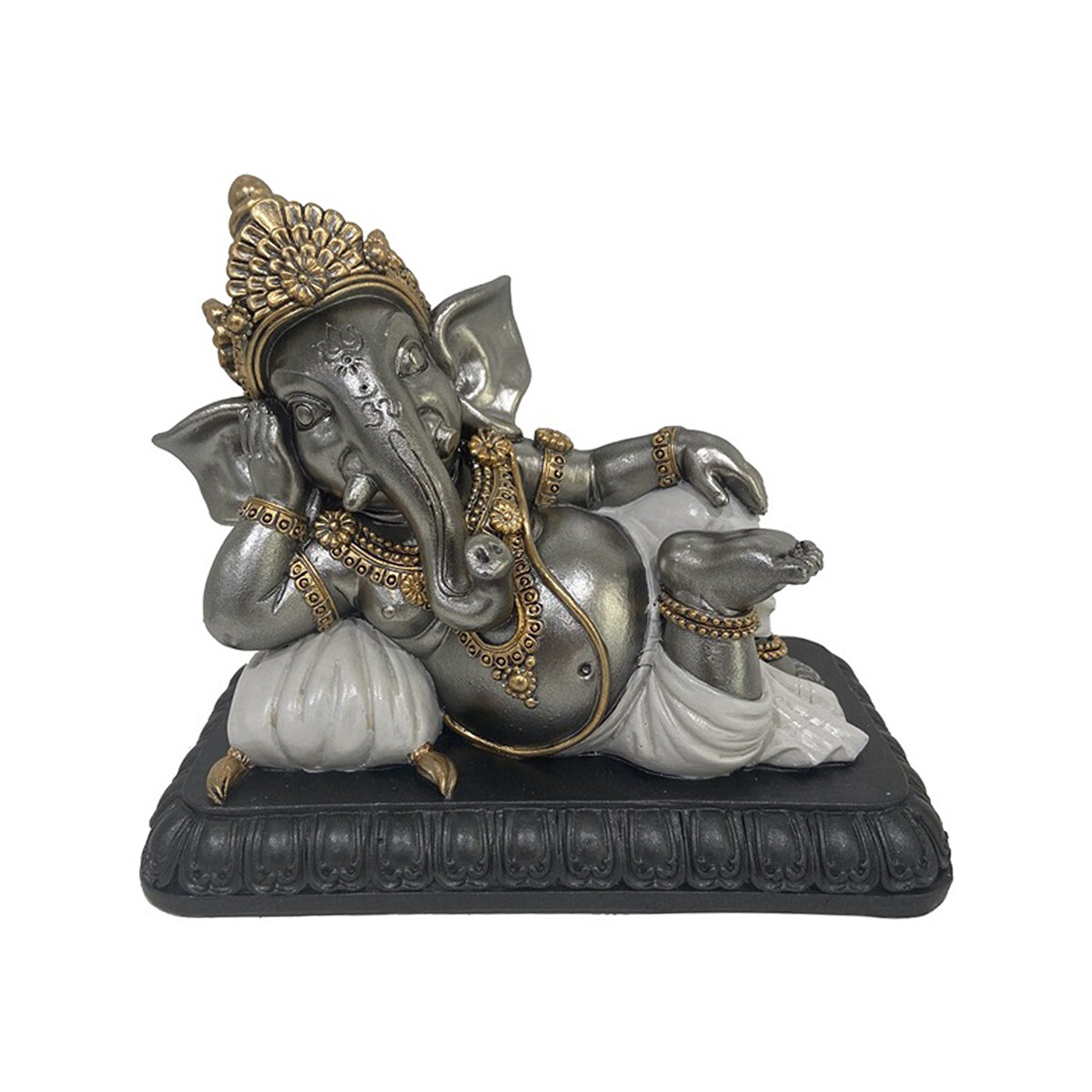 Indretning Små statuer og figurer Signes Grimalt Ganesh Figur Sølv