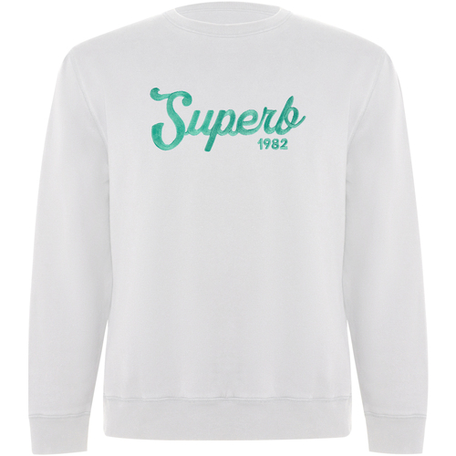 textil Herre Sweatshirts Superb 1982 SPRBSU-001-WHITE Hvid
