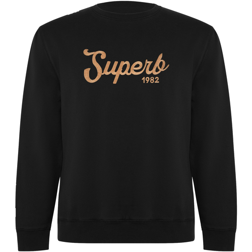 textil Herre Sweatshirts Superb 1982 SPRBSU-001-BLACK Sort
