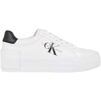 Sko Dame Sneakers Calvin Klein Jeans YW0YW00821 YBR Hvid