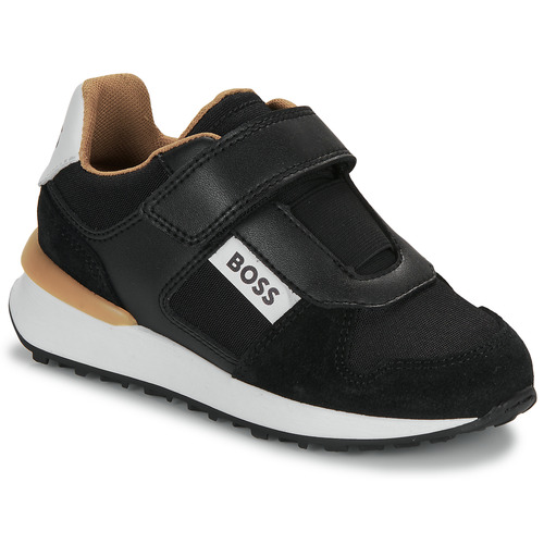 Sko Dreng Lave sneakers BOSS CASUAL J50862 Sort