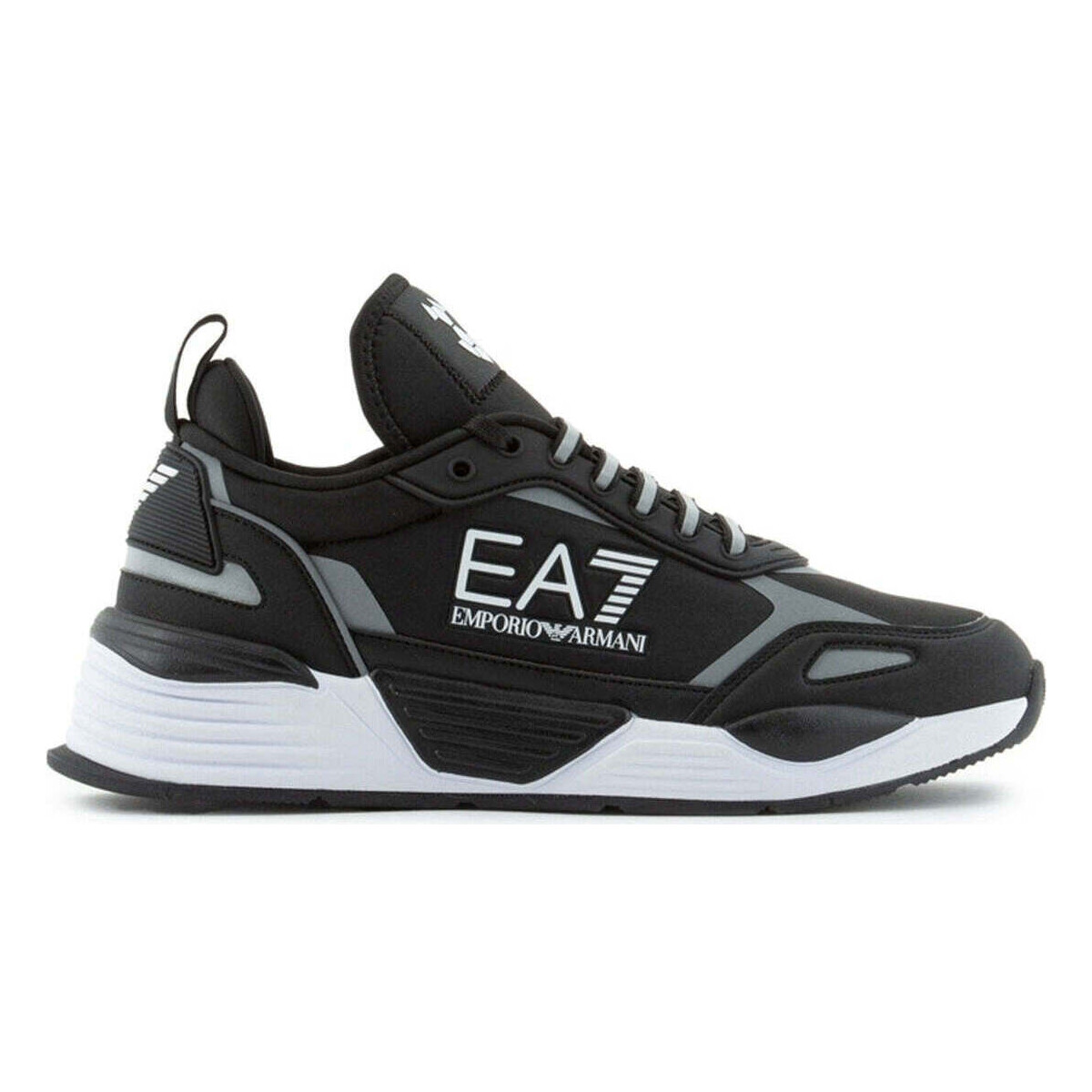 Sko Herre Lave sneakers Emporio Armani EA7  Sort