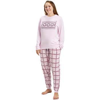 textil Dame Pyjamas / Natskjorte Munich MUDP0100 Pink