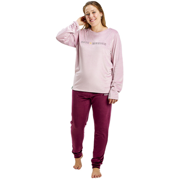 textil Dame Pyjamas / Natskjorte Munich MUDP0302 Rød