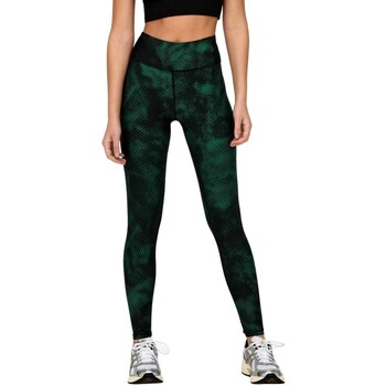 textil Dame Leggings Only Play MALLAS ONLY CORTE TIGHT 15306056 Grøn