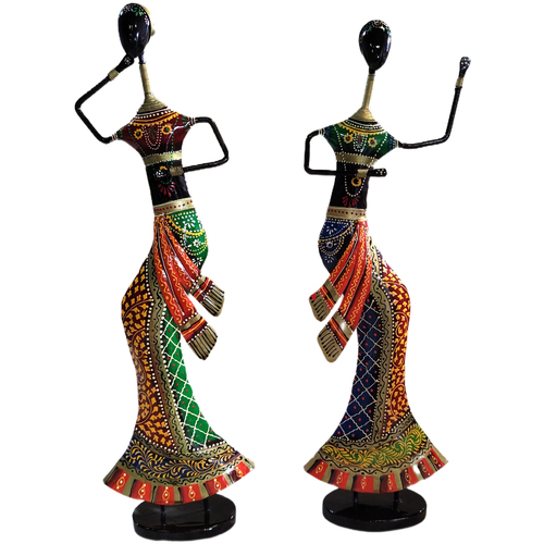 Indretning Små statuer og figurer Signes Grimalt African Dancer 2 U Flerfarvet