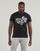 textil Herre T-shirts m. korte ærmer Versace Jeans Couture 76GAHG00 Sort / Hvid