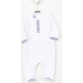textil Pige Pyjamas / Natskjorte Babidu 11171-GRIS Flerfarvet