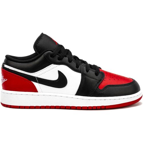 Sko Børn Sneakers Nike 1 Low Bred Toe 2.0 (GS) Rød