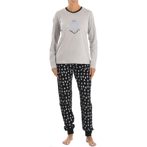 textil Dame Pyjamas / Natskjorte Kisses&Love KL45224 Flerfarvet
