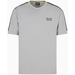 textil Herre T-shirts m. korte ærmer Emporio Armani EA7 3DPT35 PJ02Z Grå