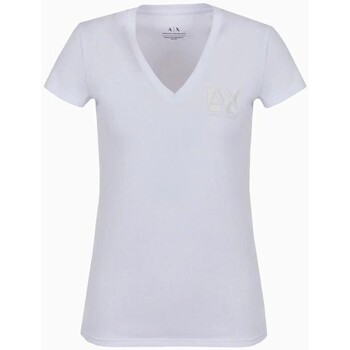 textil Dame T-shirts & poloer EAX 3DYT03 YJ3RZ Hvid