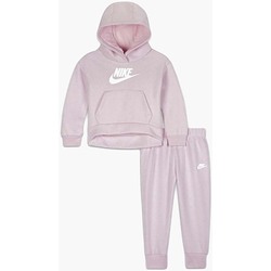 textil Pige Træningsdragter Nike Set Club Fleece Set Pink