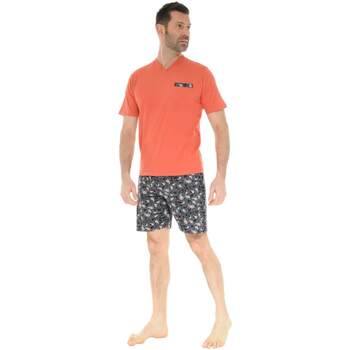 textil Herre Pyjamas / Natskjorte Christian Cane DONATIEN Orange