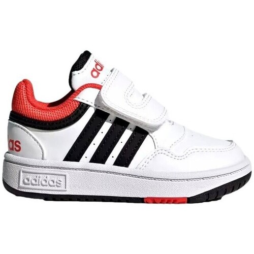Sko Børn Sneakers adidas Originals ZAPATILLAS  HOOPS 3.0 CF I H03860 Hvid