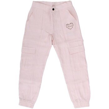 textil Pige Cargo bukser Guess J4RB03WFYV0 Pink