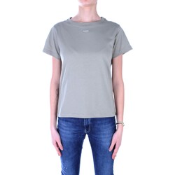 textil Dame T-shirts m. korte ærmer Pinko 100373 A1N8 Grøn