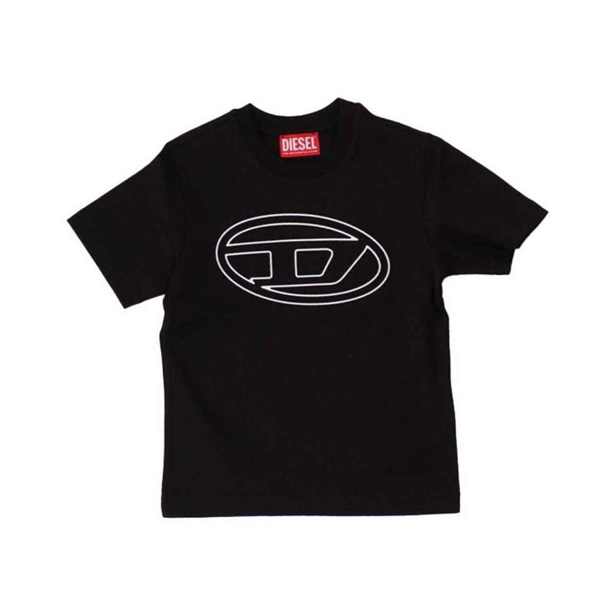 textil Dreng T-shirts m. korte ærmer Diesel J01788-0BEAF Sort