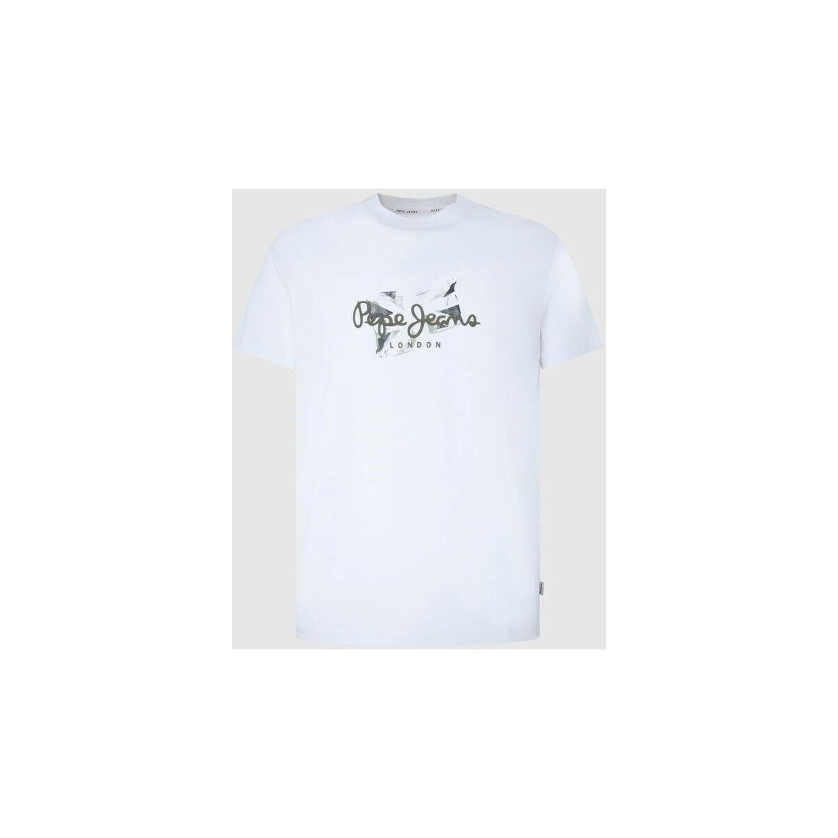 textil Herre T-shirts m. korte ærmer Pepe jeans PM509208 COUNT Hvid