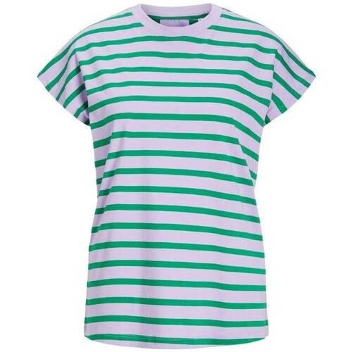 textil Dame T-shirts & poloer Jack & Jones 12245770 ASTRID Violet