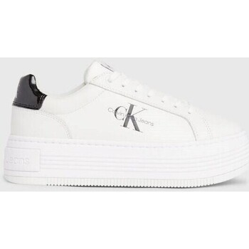 Sko Dame Sneakers Calvin Klein Jeans YW0YW0143101W Hvid