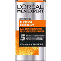 skoenhed Herre Makeupfjerner og rens L'oréal 24H Anti-Fatigue Moisturizing Cream Men Expert Andet
