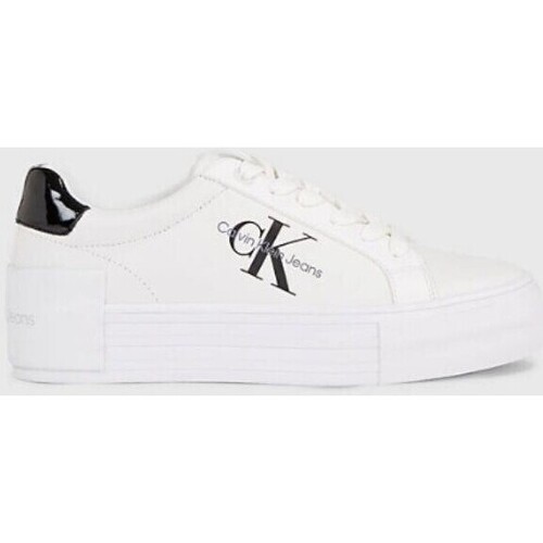 Sko Dame Sneakers Calvin Klein Jeans YW0YW0129401W Hvid