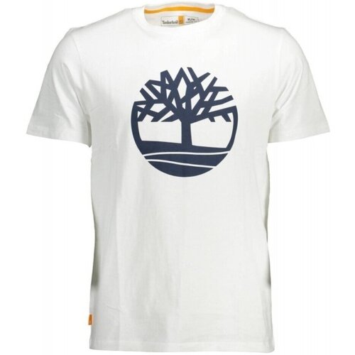 textil Herre T-shirts m. korte ærmer Timberland TB0A2C6S Hvid