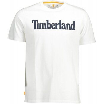 textil Herre T-shirts m. korte ærmer Timberland TB0A2BRN Hvid