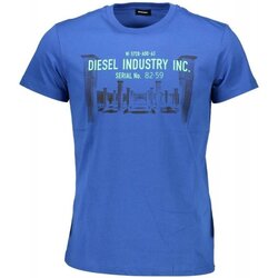textil Herre T-shirts m. korte ærmer Diesel SEFY-T-DIEGO Blå