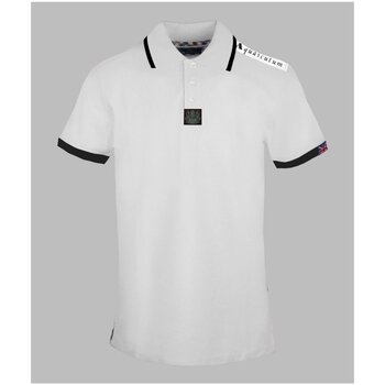 textil Herre T-shirts & poloer Aquascutum P0032301 Hvid