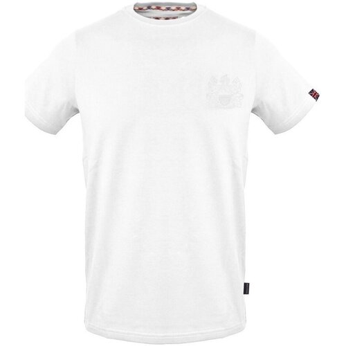 textil Herre T-shirts m. korte ærmer Aquascutum T0122378 Blå