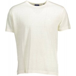 textil Herre T-shirts m. korte ærmer Gant 21012023029 Hvid