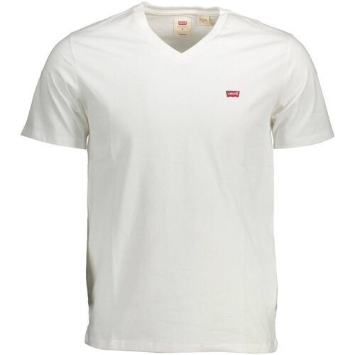 textil Herre T-shirts m. korte ærmer Levi's 85641 Hvid