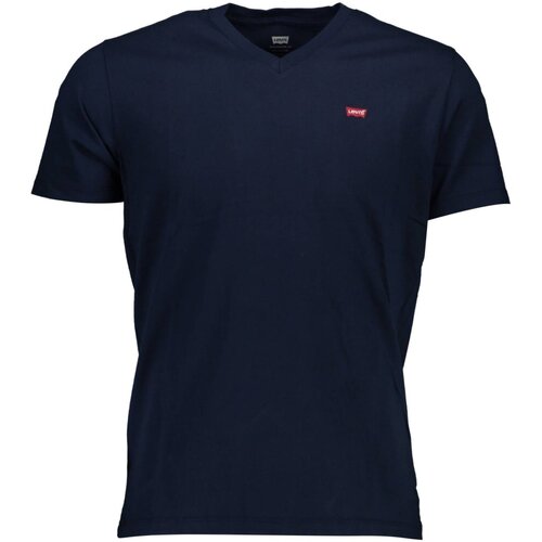 textil Herre T-shirts m. korte ærmer Levi's 85641 Blå
