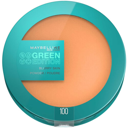 skoenhed Dame Blush & pudder Maybelline New York Green Edition Blurry Skin Face Powder - 100 Brun