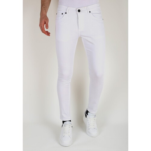 textil Herre Smalle jeans Mario Morato 148708386 Hvid