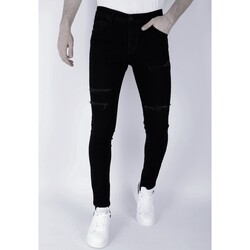 textil Herre Smalle jeans Mario Morato 148705280 Sort