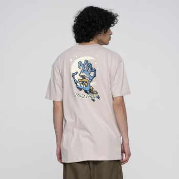 textil Herre T-shirts & poloer Santa Cruz Cosmic bone hand t-shirt Grå