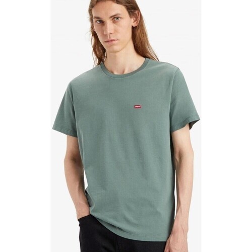 textil Herre T-shirts m. korte ærmer Levi's 56605 0202 ORIGINAL Grøn