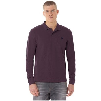 textil Herre T-shirts & poloer U.S Polo Assn. 66709-259 Violet